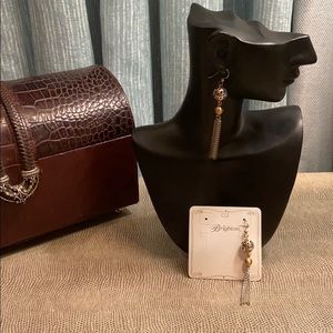 Reduced Price! NWOT Brighton Elora French Wire Tassel Earrings